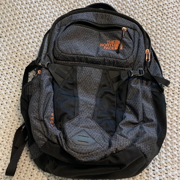 north face black heather burnt coral metallic backpack Amazon.com: THE Women's Surge Luxe Computer Laptop Backpack, TNF Black/Burnt Metallic-NPF, One Size : Electronics The Jester Luxe Backpack takes the classic Jester design and elevates it with luxe metallic accents for a sophisticated touch The North Face - Brandclub